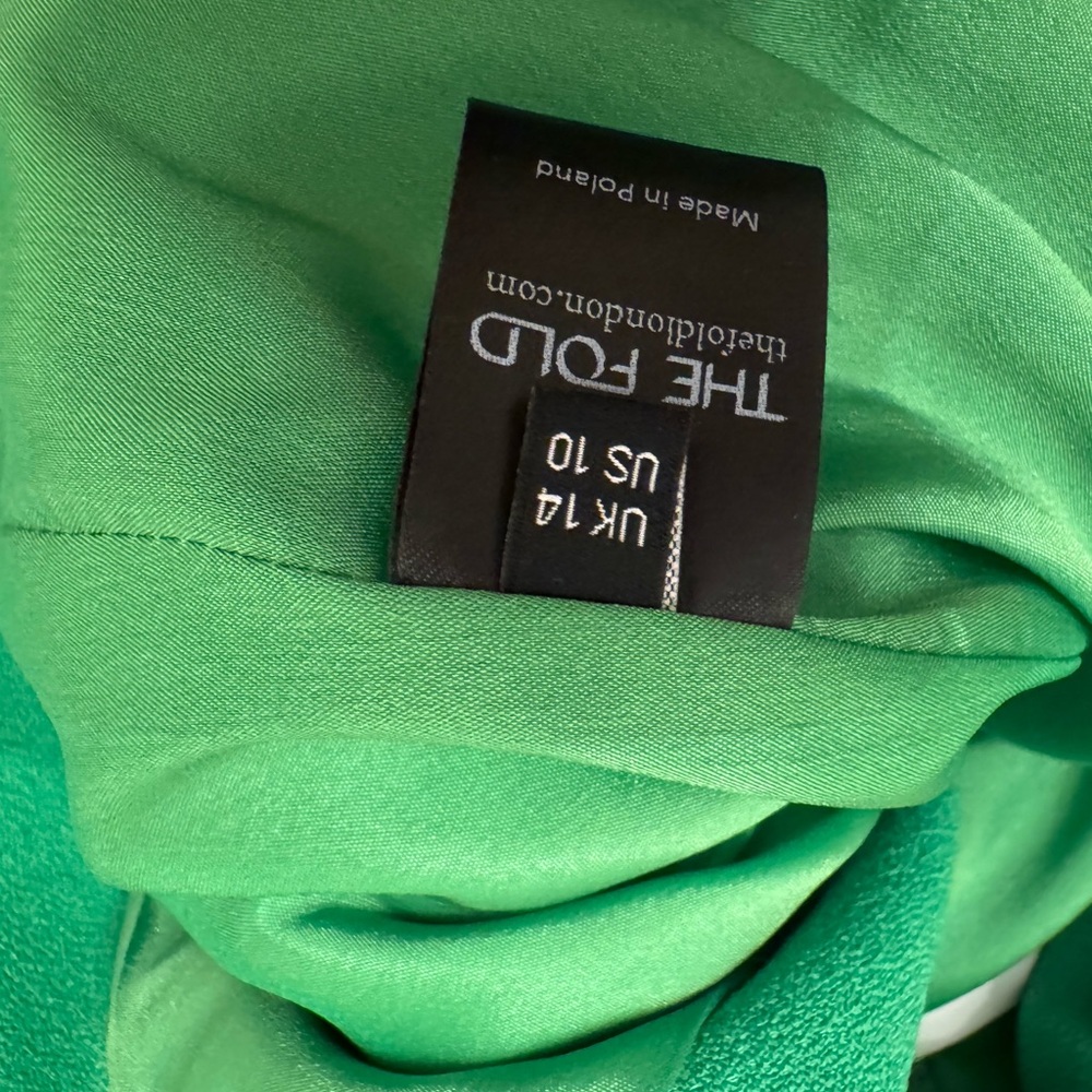 The Fold London Women's Green Blazer and Pants Set - Picture 12 of 16